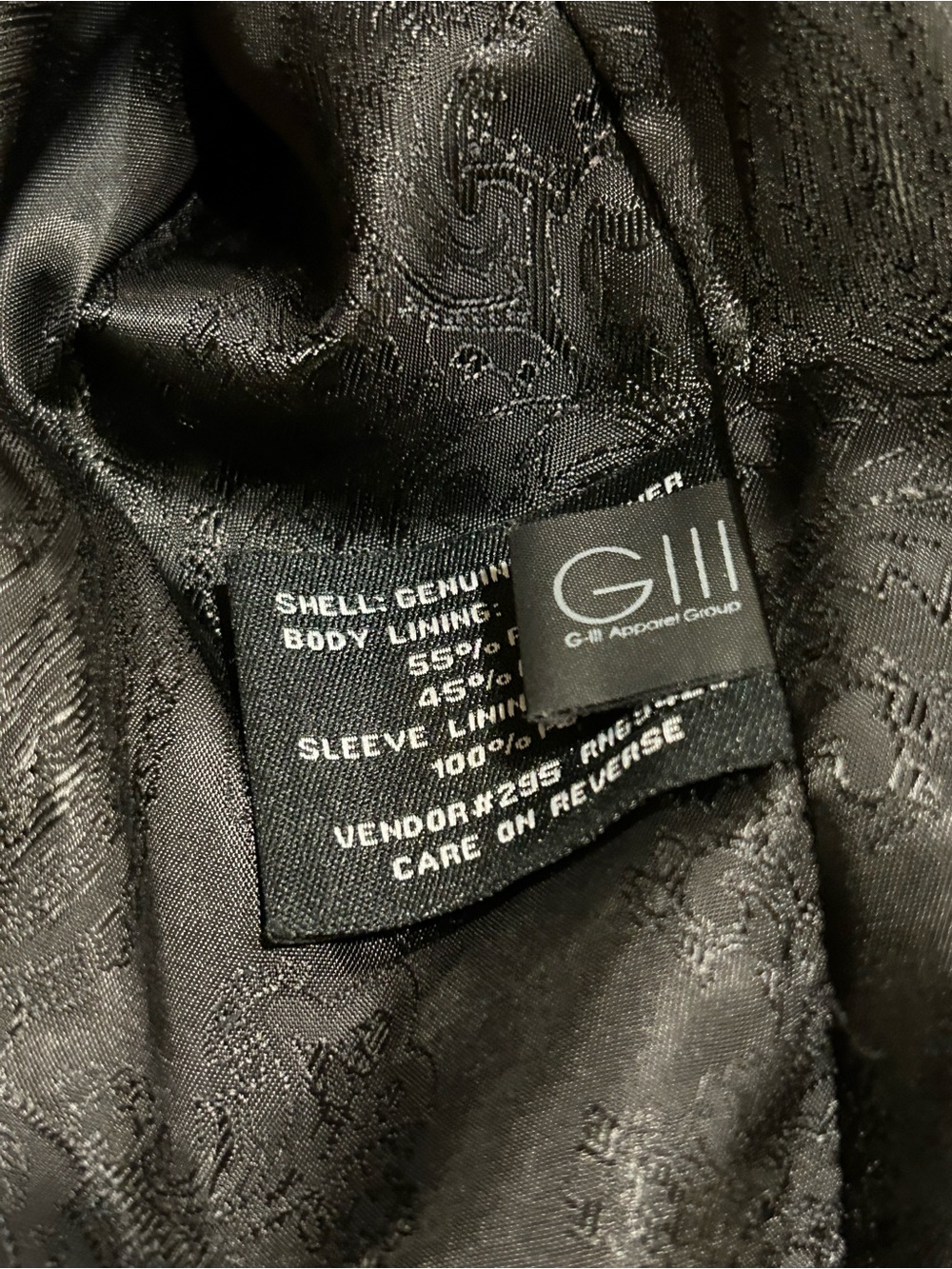 Wilson’s Leather Men’s 2 Button Leather Blazer Jacket, Black, Size 2X, Like New! - Picture 13 of 16